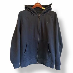 Fabletics Full Zip hoodie cotton Sweatshirt, black size XL unisex